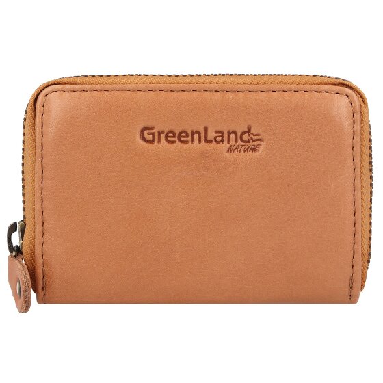 Greenland Nature Creditcard etui RFID Leer 10,5 cm Greenland Nature Creditcard etui RFID Leer 10,5 cm