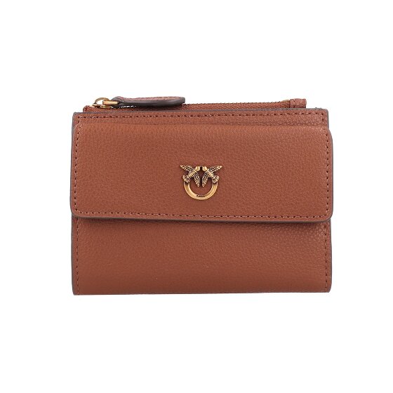 PINKO Compact Portemonnee Leer 12.5 cm