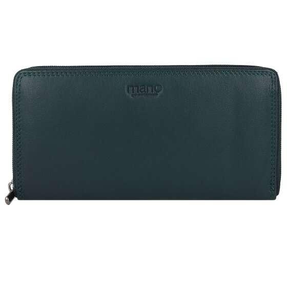 mano Donna Giulia Portemonnee Leer 20 cm