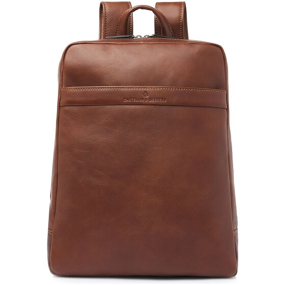 Castelijn & Beerens Dagrugzak RFID-bescherming Leer 41 cm Laptop compartiment