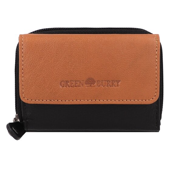 Greenburry Nappa Portemonnee RFID-bescherming Leer 11 cm