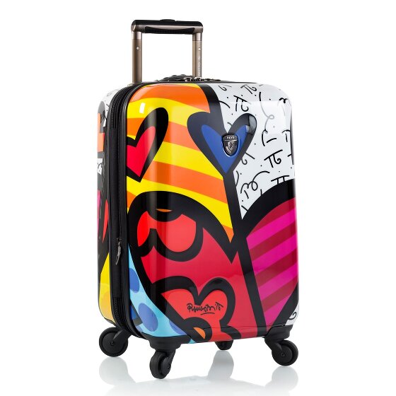 Heys Britto 4 wielen Cabinewagen S 53 cm met uitbreidingsplooi