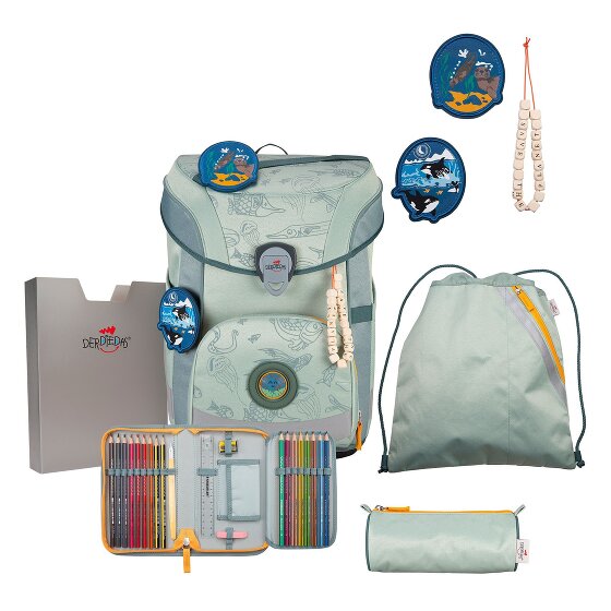 DerDieDas ErgoFlex Easy ECO Schooltas set 6-delig