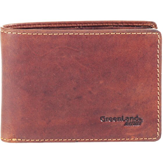 Greenland Nature Robijn Portemonnee Leer 10,5 cm