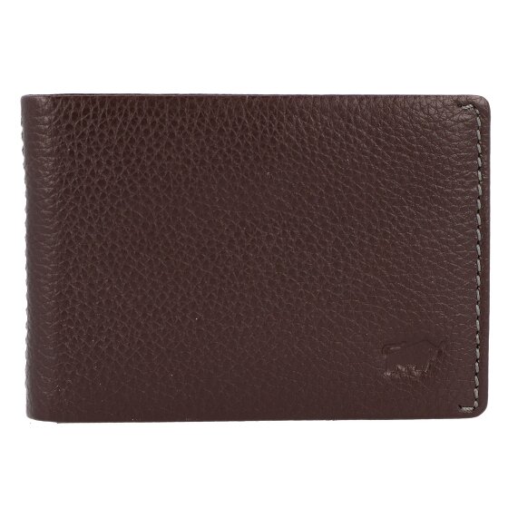 Braun Büffel Prato Portemonnee RFID Leer 10 cm