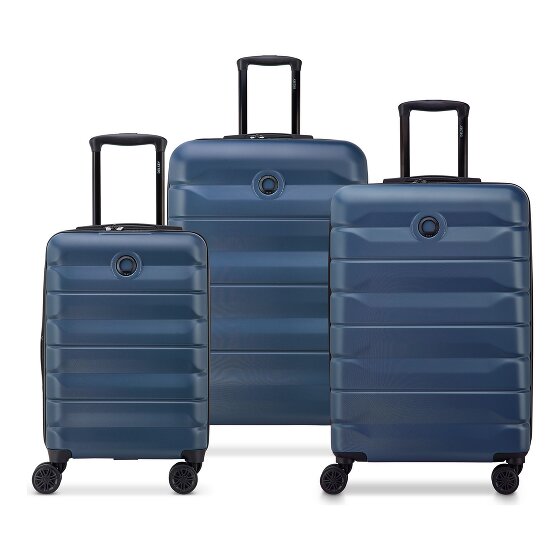 Delsey Paris Air Armour 4 wielen Kofferset 3-delig met uitbreidingsplooi