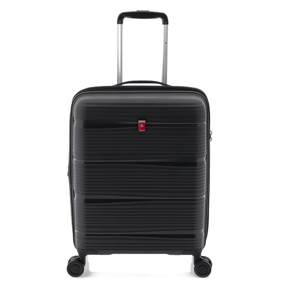 Gladiator 0800 4 wielen Cabinewagen 55 cm met uitbreidingsplooi