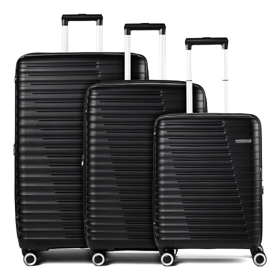 American Tourister Roadrush 4 wielen Kofferset 3-delig met uitbreidingsplooi