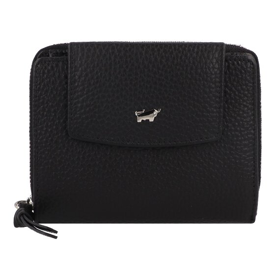 Braun Büffel Hanna Portemonnee RFID-bescherming Leer 12 cm