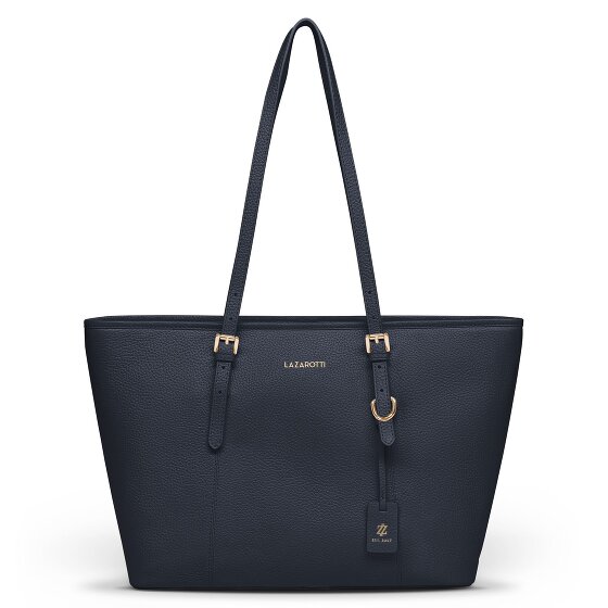 Lazarotti Bologna Leather Shopper Tas Leer 35 cm