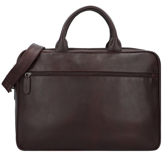 Dermata Aktetas leder 40 cm laptop compartiment