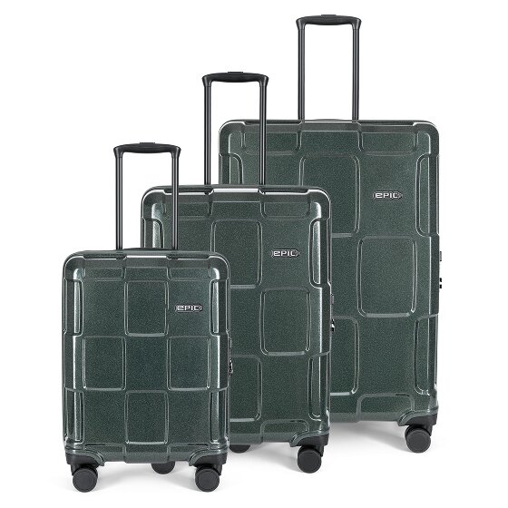 Epic Crate Reflex 4 wielen Kofferset 3-delig