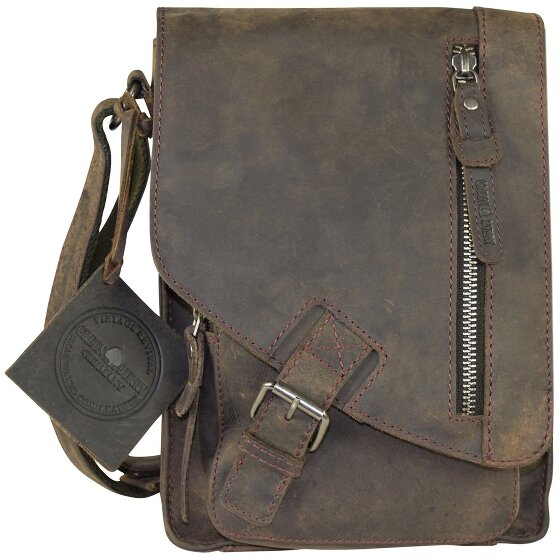 Greenburry Vintage Revival Schoudertas Leer 25 cm
