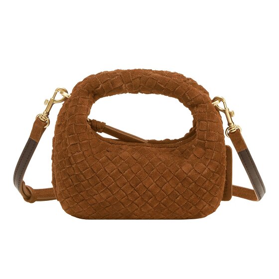 LES VISIONNAIRES Greta Micro weave Handtas Leer 20 cm