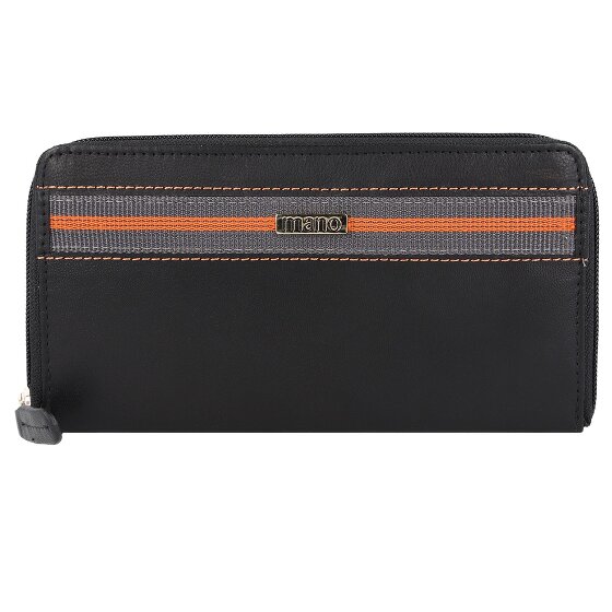 mano Don Leonardo Portemonnee RFID Leer 18 cm