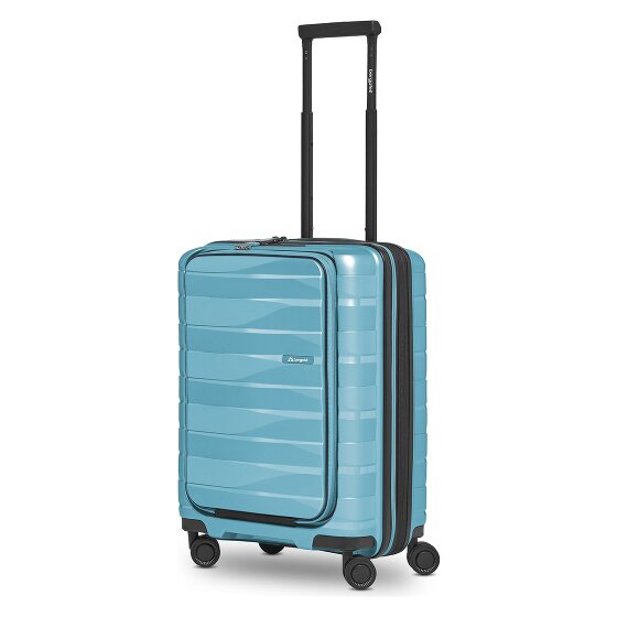 Bergpfeil Travel 4 wielen Cabinewagen 55 cm Laptopvak met uitbreidingsplooi