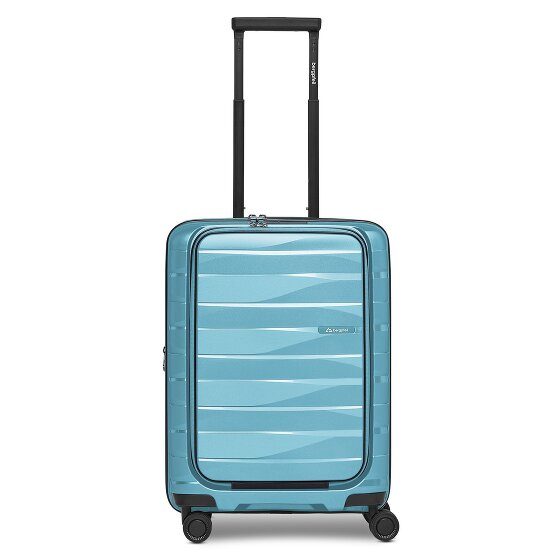 Bergpfeil Travel 4 wielen Cabinewagen 55 cm Laptopvak met uitbreidingsplooi