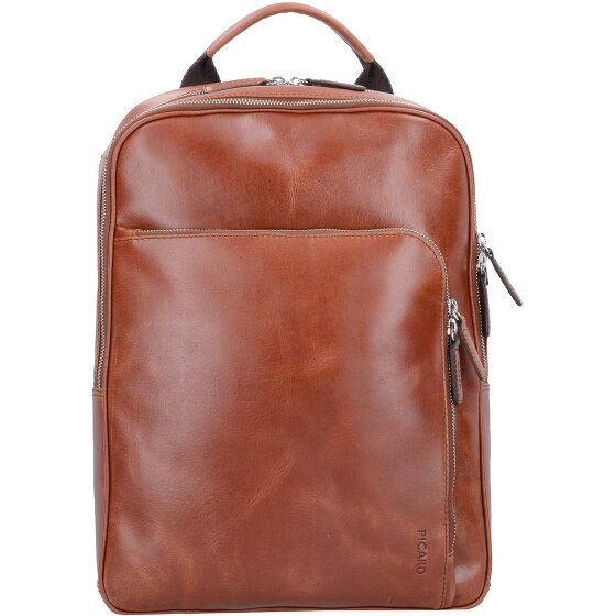 Picard Buddy Rugzak Leer 39 cm Laptopvak