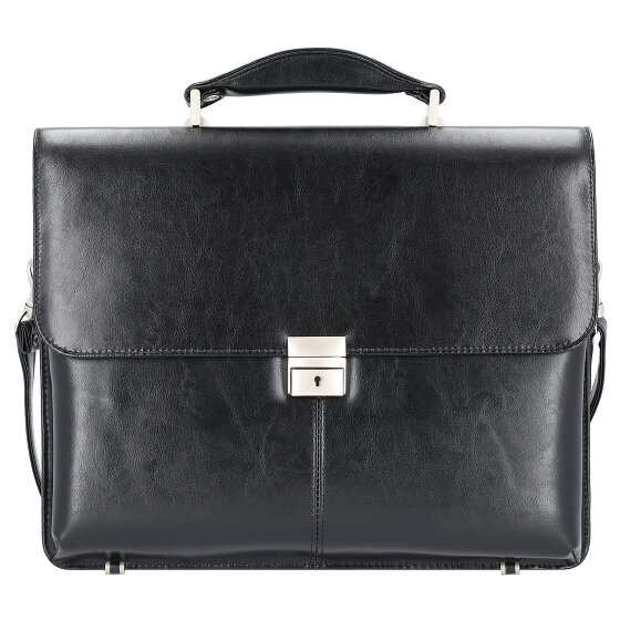 Alassio Faenza aktetas leer 40 cm laptopvak
