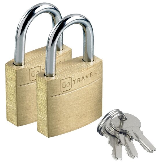 Go Travel Bagage-accessoires Bagagesloten Set van 2 2 cm