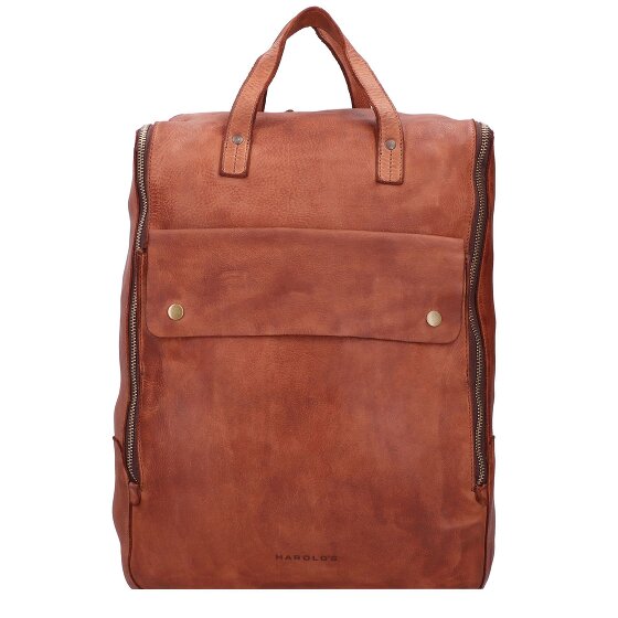 Harold's Submarine Rugzak Leer 37 cm Laptopvak