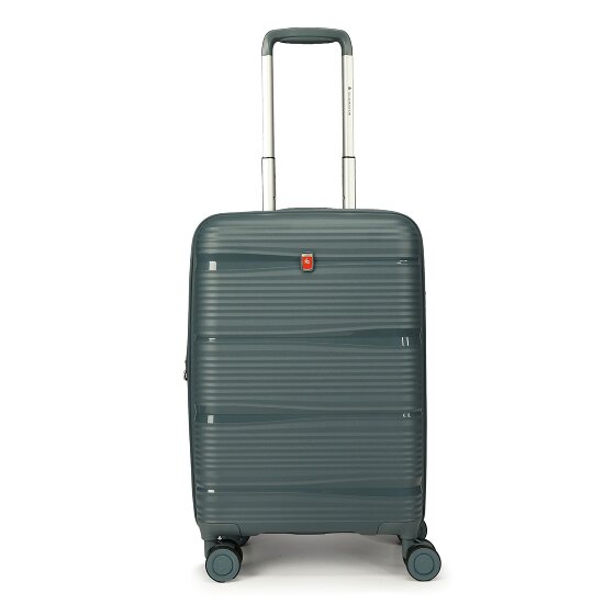 Gladiator 0800 4 wielen Trolley 55 cm met uitbreidingsplooi