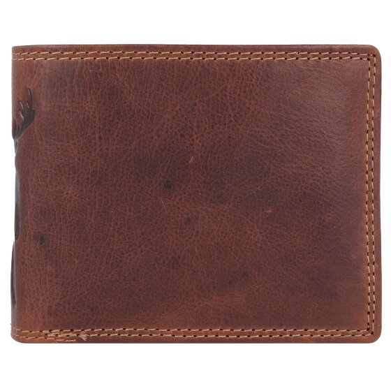 Jack Kinsky Monterey 108 Portemonnee RFID-bescherming Leer 11.5 cm