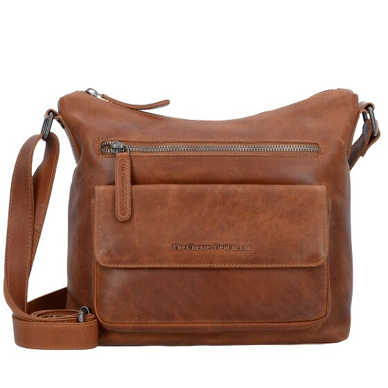 The Chesterfield Brand Wax Pull Up Schoudertas Leer 25 cm