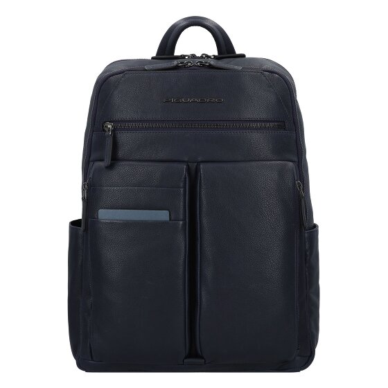 Piquadro Paavo Dagrugzak Leer 43 cm Laptop compartiment