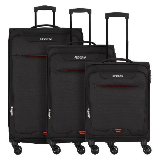 American Tourister Street Roll 4 wielen Kofferset 3-delig met uitbreidingsplooi