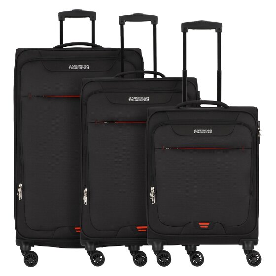 American Tourister Street Roll 4 wielen Kofferset 3-delig met uitbreidingsplooi