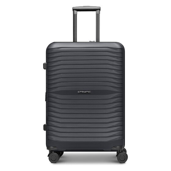 Stratic Shine 4 wielen Trolley 66 cm met uitbreidingsplooi