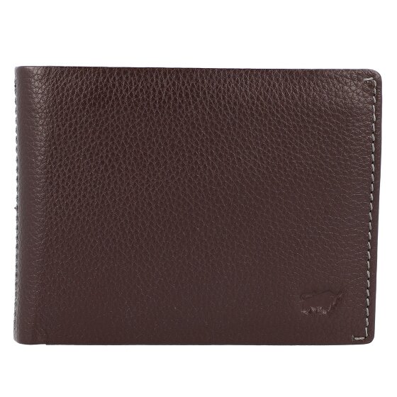 Braun Büffel Prato Portemonnee RFID Leer 12 cm