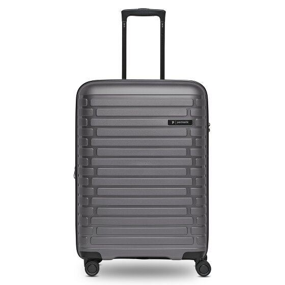 Pactastic Collection 04 THE MEDIUM + 4 wielen Trolley M 66 cm met uitbreidingsplooi