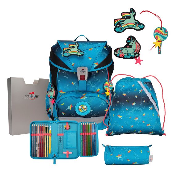 DerDieDas ErgoFlex LED Schooltas set 5-delig