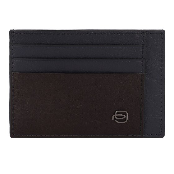 Piquadro Black Square Kredietkaart etui Leer 11 cm