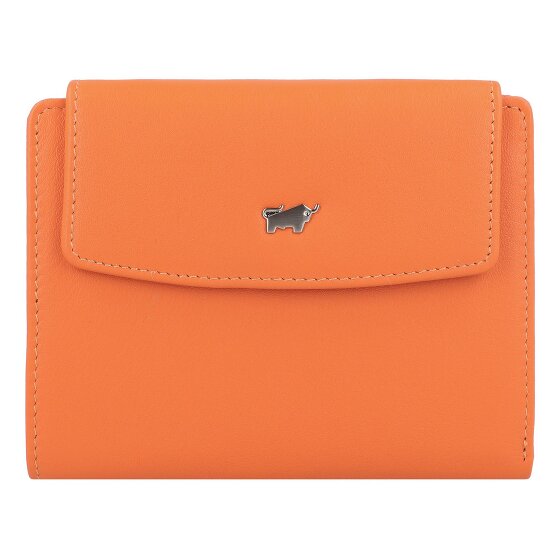 Braun Büffel Joy Portemonnee RFID-bescherming Leer 12 cm