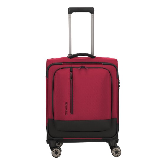 Travelite Crosslite 5.0 4 wielen Cabinewagen S 55 cm Laptop compartiment