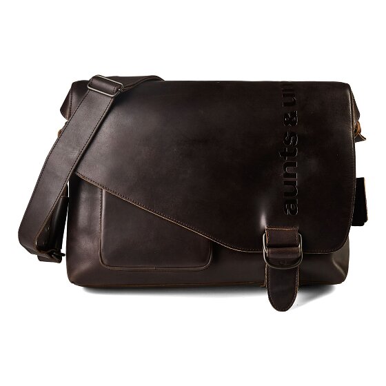 aunts & uncles Heritage Messenger Leder 41.5 cm Laptopvak