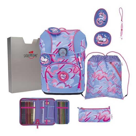 DerDieDas ErgoFlex Tiny Schooltas set 8-delig