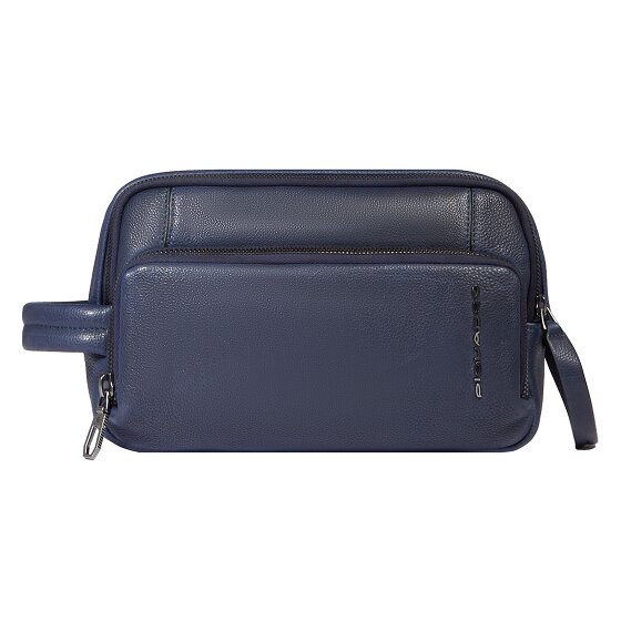Piquadro Cronus Toilettas Leer 24 cm