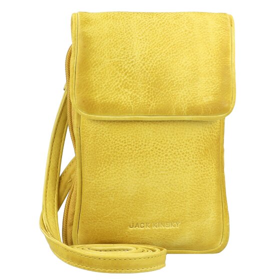 Jack Kinsky Nassau Mobiel Telefoonhoesje RFID Leer 9,5 cm