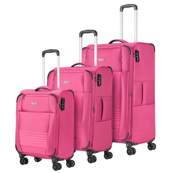 Travelite Seaside 4 Rollen Kofferset 3 Stuks.