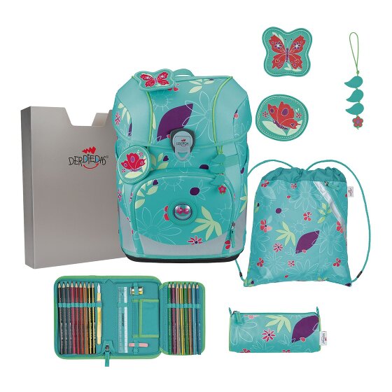 DerDieDas ErgoFlex Tiny Schooltas set 6-delig DerDieDas ErgoFlex Tiny Schooltas set 6-delig