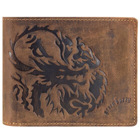Greenburry Vintage portemonnee leer 12,5 cm