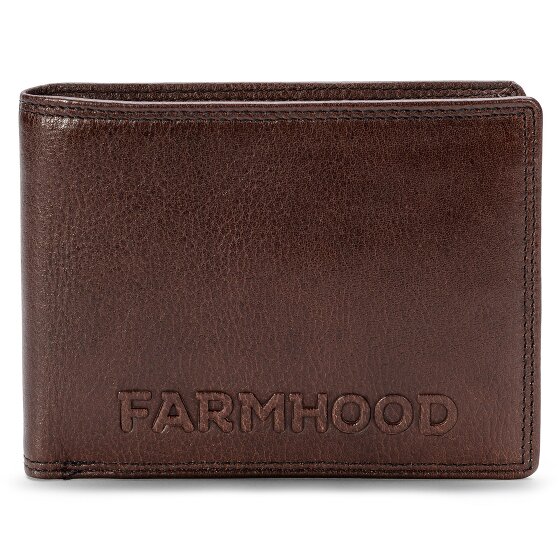 Farmhood Memphis Portemonnee RFID-bescherming Leder 12.5 cm