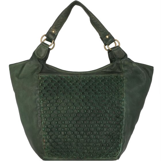 Greenland Nature Femi & Nine Leren Schoudertas 38 cm