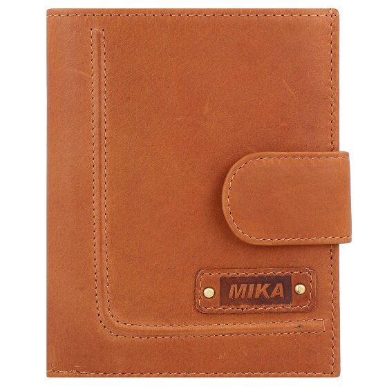 Mika Portemonnee Leer 10 cm