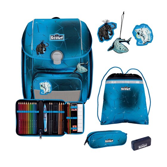 Scout Genius Exklusiv Safety Light Schooltas set