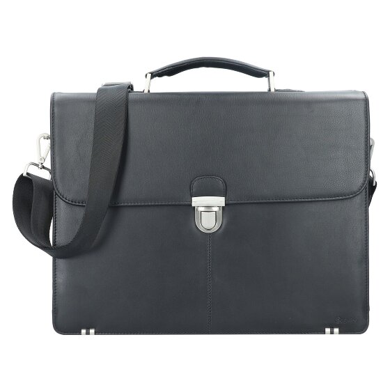 Esquire Oxford aktetas Leer 41 cm Laptopcompartiment
